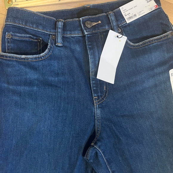 Uniqlo Regular Fit Straight Blue Jeans! NWT - Picture 3 of 10